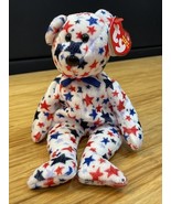 Ty Beanie Babies Red White and Blue the Bear Plush 2003 Patriotic  KG JD - $273.66 MXN