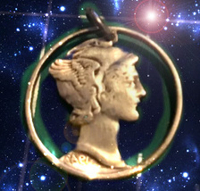 HAUNTED NECKLACE MERCURY'S WEALTH RICHES ABUNDANCE HIGHEST LIGHT MAGICK  image 2