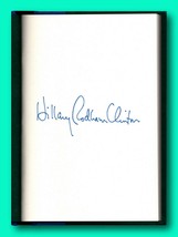 Rare It Takes a Village - Signed by Hillary Rodham Clinton - 1st Edition - Hardc - £155.43 GBP