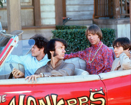 The Monkees 8x10 Photo Pontiac Gto 1966 Classic Car Davy Jones Cast - £7.63 GBP