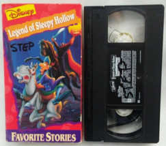 VHS Disneys Favorite Stories - The Legend of Sleepy Hollow (VHS 1993 Slipsleeve) - £8.78 GBP