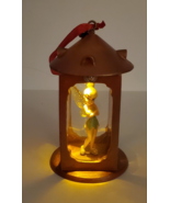 Retired Disney Sketchbook Ornament Tinkerbell  Lantern 2014 Lights Up Pe... - £49.78 GBP