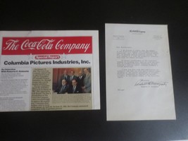 Merger announcement of Coca-Cola Company and Columbia Pictures Industires - £0.77 GBP