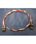 1 Female 4 pin jumper Connector 18&quot; Wire Lead for PC sw Fan Cables PWM A... - $168.46 MXN