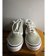 Vans Sneakers Youth Kids 13.0 Desert Sage Green Casual Shoes Skate New - $550.68 MXN