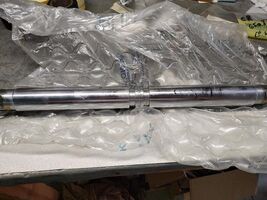 cat forklift 908174 hydraulic rod steer cylinder used - $145.00