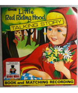 LITTLE RED RIDING HOOD (1976) Magic Media softcover book with 33-1/3 RPM... - £11.10 GBP