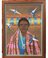 Native American original artwork - £1,580.15 GBP
