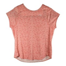 Reebok Womens XL Pink Red Heather Athletic Shirt Fit Running Fitness - $18.09