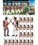 British Empire Custom Infantry Army Soliders Collection 21 Minifigure Toys - £23.55 GBP+