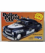 MPC SUPER SNAP 1:25 SCALE &quot; 1949 MERCURY POLICE PATROL CAR &quot; MODEL KIT M... - $28.19