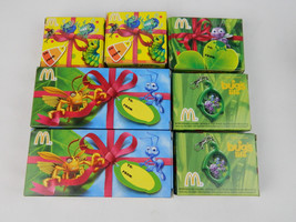 Set 7 New McDonalds Bugs Life Gifts Eye Spy Leafy Antics Pop Topper Prem... - $15.83
