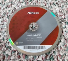 ASRock AAM4-22 Norton Symantec Version 2.2 Driver DVD - $6.88