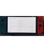 Nintendo Switch OLED Handheld Console with Blue Red Joycons - $237.33 CAD