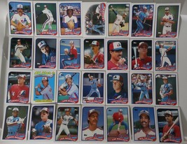 1989 Topps Montreal Expos Team Set of 29 Baseball Cards - £2.73 GBP