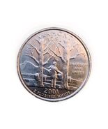 25c 2001 P Vermont State Quarter Uncirculated BU Condition  FREE SHIPPING! - $182.00 MXN