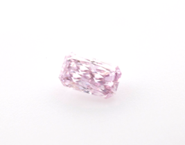 Real Pink Diamond - 0.22ct Radiant Natural Loose Fancy Pink Purple Diamond - £2,168.64 GBP