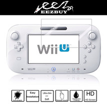 2pcs Clear Screen Protector Film For Nintendo Wii U Gamepad Remote Controller - £4.28 GBP