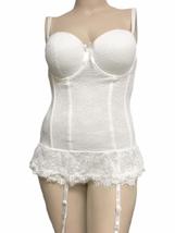 Seven &#39;til Midnight Women&#39;s Plus Size Victorian Lace Bustier, White, 1-2/X - £30.42 GBP