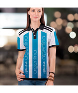 Argentina Soccer Polo Shirt 2023 FIFA Women&#39;s World Cup - $54.69 CAD+