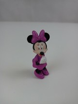 Disney Minnie Mouse Posing 2&quot; Mini Collectible Figure - £6.09 GBP
