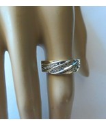 14K Diamond Band Ring Yellow Gold SZ 9.75 Band 4.28g Unisex Wedding Anni... - $5,683.05 MXN