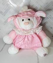 Vintage 1986 Fisher Price Puffalump Pink Lamb with Pink Dress 8005 - £23.32 GBP