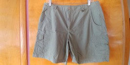 Jamaica Bay Discover Paradise Womens Light Green Shorts 12 Cargo 29438 - $14.99