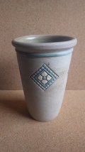 Antique 1924 Weller Parian Graystone Arts &amp; Crafts Pottery Vase - £79.08 GBP