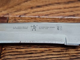 J.A. Henckels International Serrated Stainless Steel 4" Knife 35195-100 - $15.43