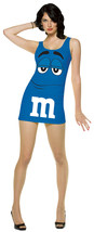M&amp;M Tank Dress Costume - Standard - Dress Size 6-12 - £74.42 GBP