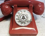 Western Electric Rose Red Thermalite Model 302 Telephone Restored  1940&#39;s - $1,480.05