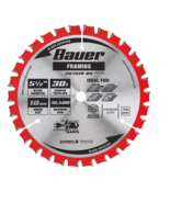 New Sealed Bauer 5 1/2&quot; 5.5 inch Circular Saw Blade 30T Carbide 10mm Arb... - $6.42