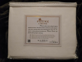 Pizuna Linens Twin / Twin Xl Duvet Set ~ White~ New In Package - $39.55