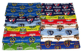 MLS Soccer Teams Quilter’s Cotton Fabric Scraps - Sold by the 3lb Bag M422.27 - £47.82 GBP