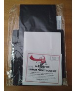 Library Pocket Book Kit by the Paper Cut, finished size 5&quot;x6.5&quot;, Black &amp;... - $221.44 MXN