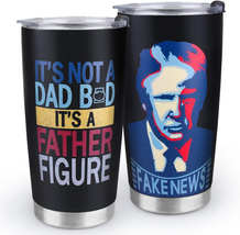 Fathers Day Gifts for Dad, Tumbler with Lid, 20 Oz Stainless Steel Vacuu... - £8.89 GBP