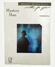Melody Bober Solos Mystery Man Sheet Music Intermediate Piano - £8.83 GBP