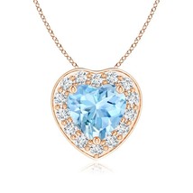 Authenticity Guarantee

ANGARA 0.84 Ct Heart-Shaped Aquamarine Pendant with D... - £727.95 GBP