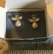 Vtg Avon Angelic Expressions Pierced Earrings With Surgical Steel Posts A13 - $652.86 MXN