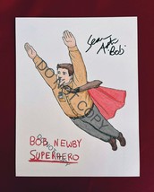 Stranger Things Bob Newby Superhero Signed by Sean Astin- Autograph Reprints - £7.80 GBP