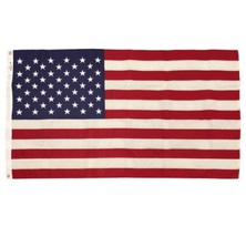 American Flag "BEST BRAND" By Valley Forge Large 5ft x 8 ft 100% Cotton New - $64.00