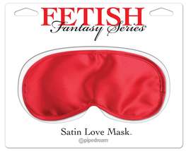 Fetish fantasy love mask-red satin - £23.39 GBP