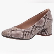 Clark’s Marilyn Leah Pump in Natural Snake Size 10M NEW - £23.07 GBP