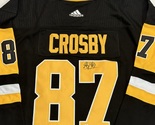 Sidney Crosby Signed Pittsburgh Penguins Hockey Jersey COA - £360.86 GBP