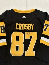 Sidney Crosby Signed Pittsburgh Penguins Hockey Jersey COA - £313.75 GBP