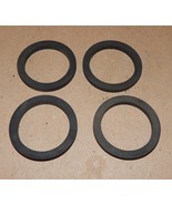Camlock Kamlok Gasket Seals 2&quot; OD x 1 1/2&quot; ID x 3/16&quot; 4ea Rubber Washer ... - $7.49