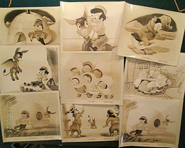 WALT DISNEY: (THE THREE CABALLEROS) ORIG,VINTAGE 1944 PHOTO LOT (EARLY D... - $11,071.56 MXN