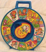 Vintage 1983 See N Say Mother Goose Nursery Rhymes Pull String Mattel To... - £11.94 GBP