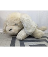 FAO Schwarz Tan Dog Plush 15 Inch Long Stuffed Animal Toy - £20.25 GBP